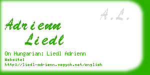 adrienn liedl business card